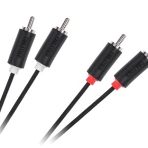 Cabo RCA Stereo 2x RCA Macho / Macho 1.8 metros