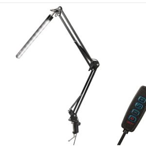 Candeeiro de secretária LED articulado c/ grampo – 12W