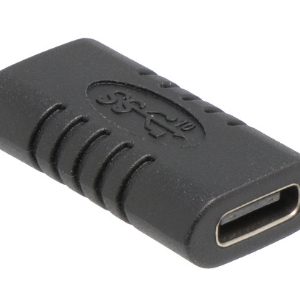 Ficha Adaptadora USB-C 2.0 Fêmea / Fêmea
