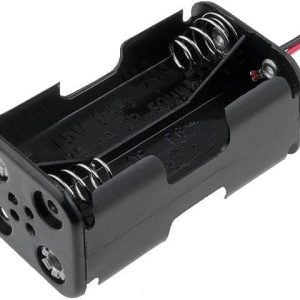 Suporte p/ 4 Pilhas AA com Fios