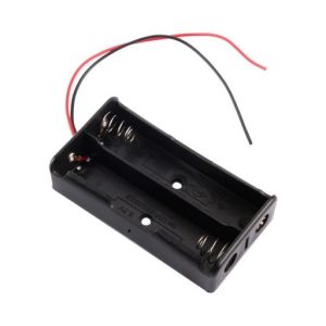 Suporte para 2x Bateria 18650 c/ fio