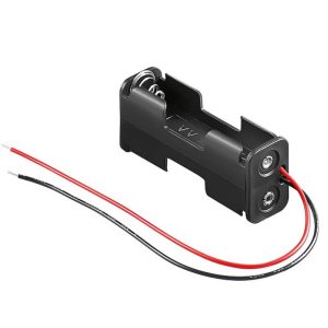 Suporte 2 Pilhas AA – R6 c/ Fios