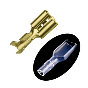 Terminal Fêmea 6.3mm com isolador