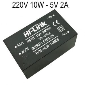 Transformador AC/DC encapsulado mini – 220V / 5V 2A